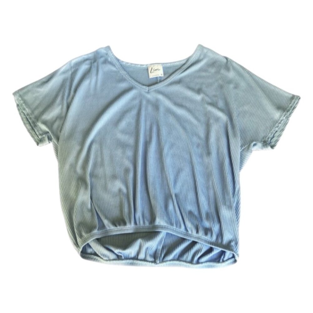 Short Sleeve V neck